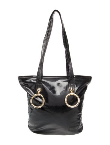 Moschino Shoulder Bags Patent Leather Bag