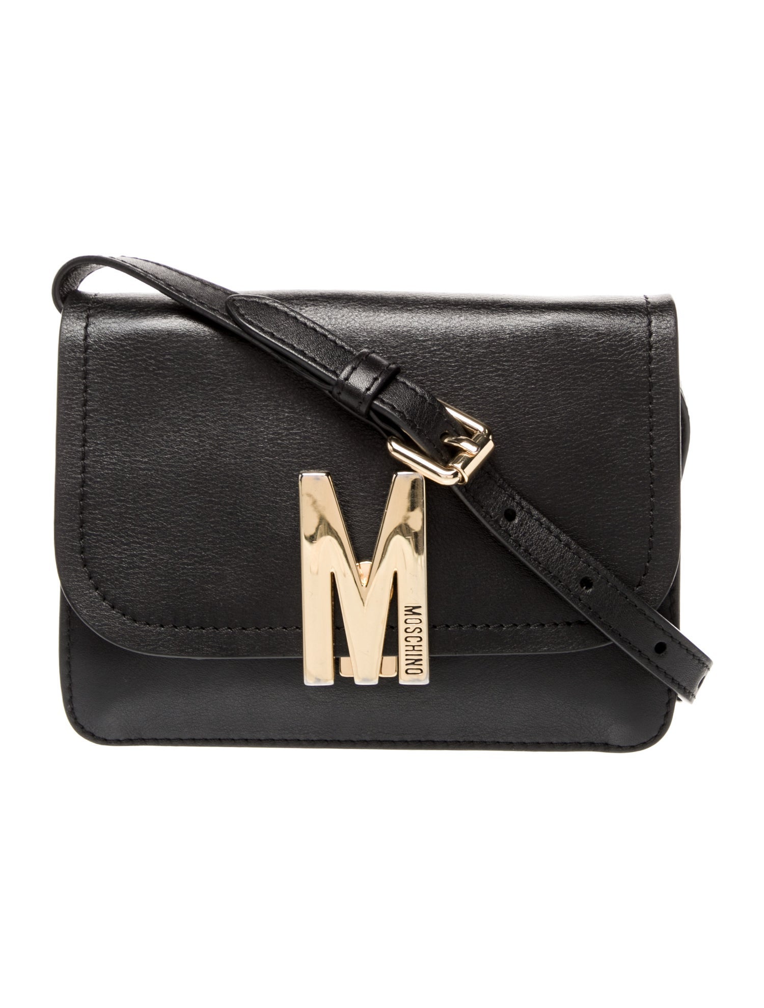 Moschino Leather Crossbody Bag
