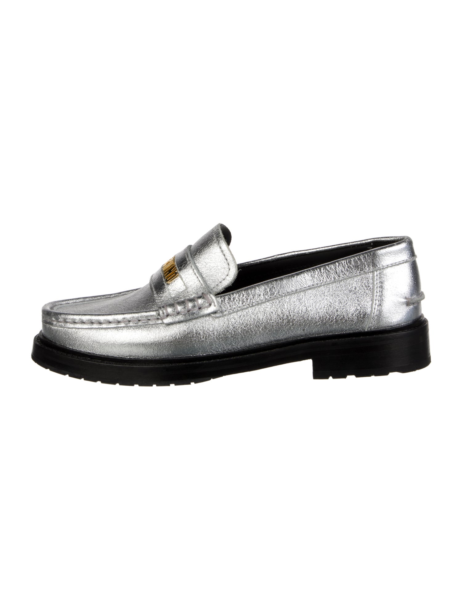 Moschino Leather Loafers