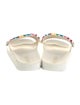 Moschino Rubber Graphic Print Slides