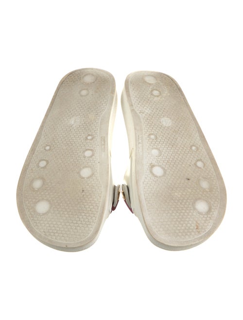 Moschino Rubber Graphic Print Slides