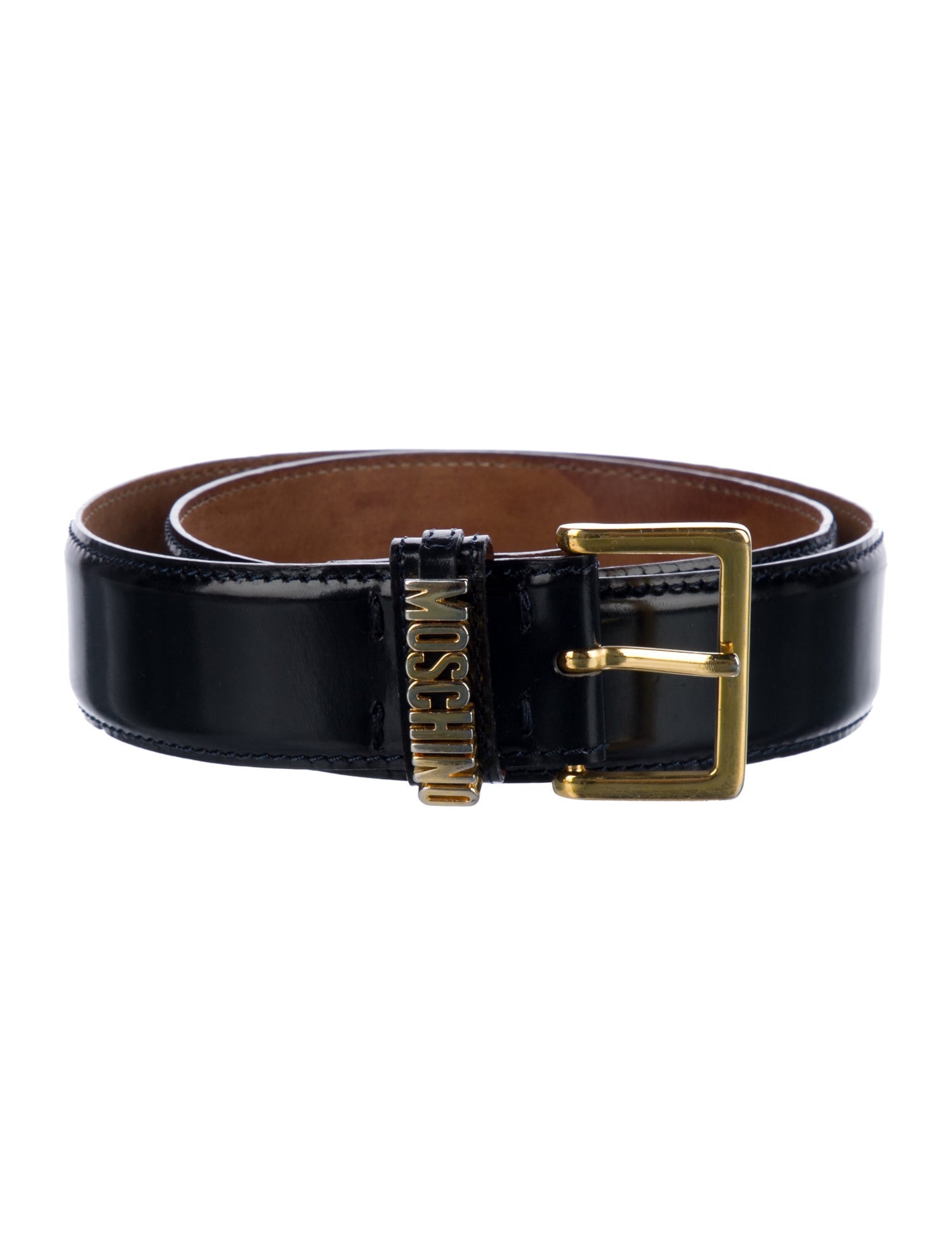 Moschino Patent Leather Belt