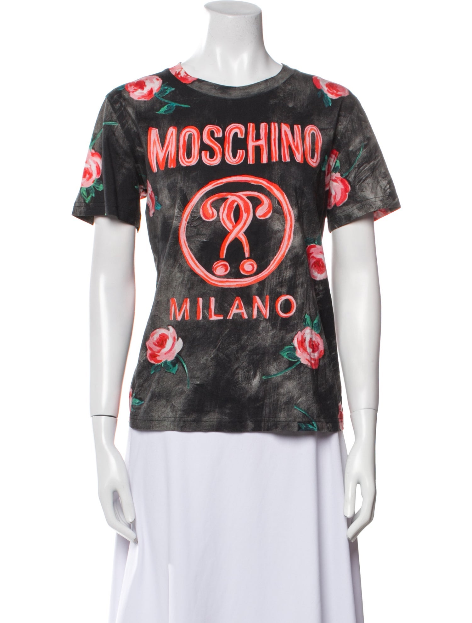 Moschino Couture Graphic Print Crew Neck T-Shirt