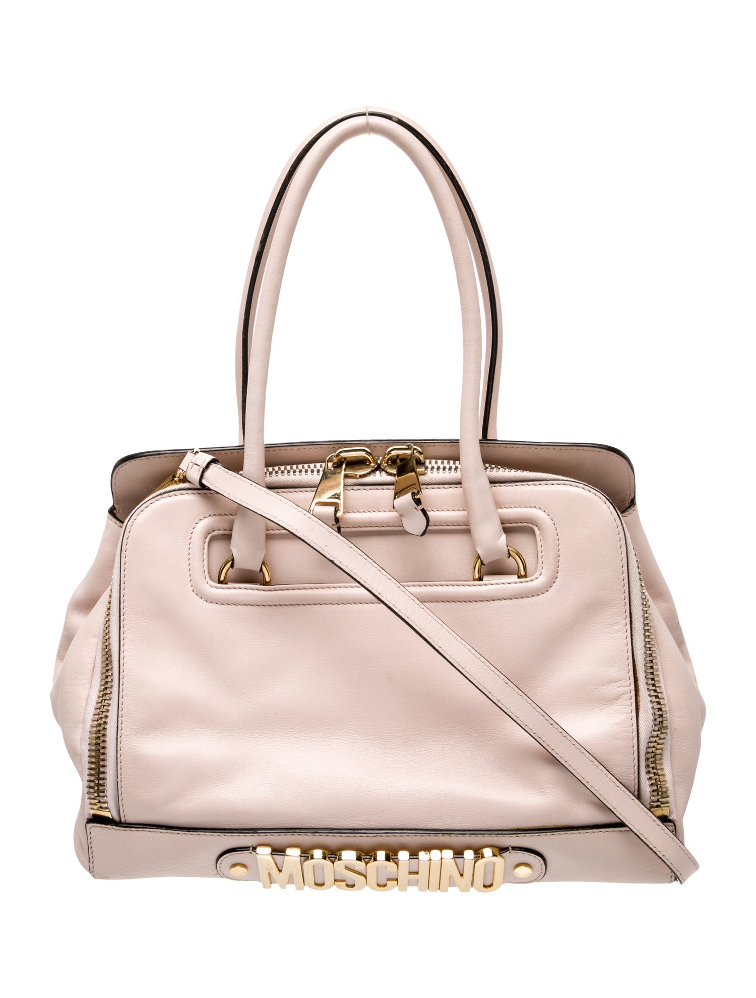 Moschino Leather Shoulder Bag