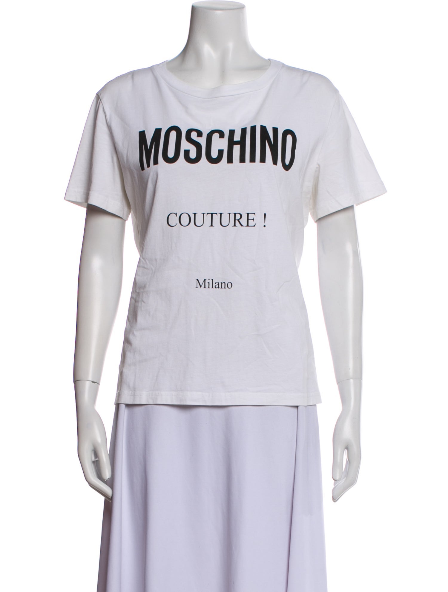 Moschino Graphic Print Crew Neck T-Shirt