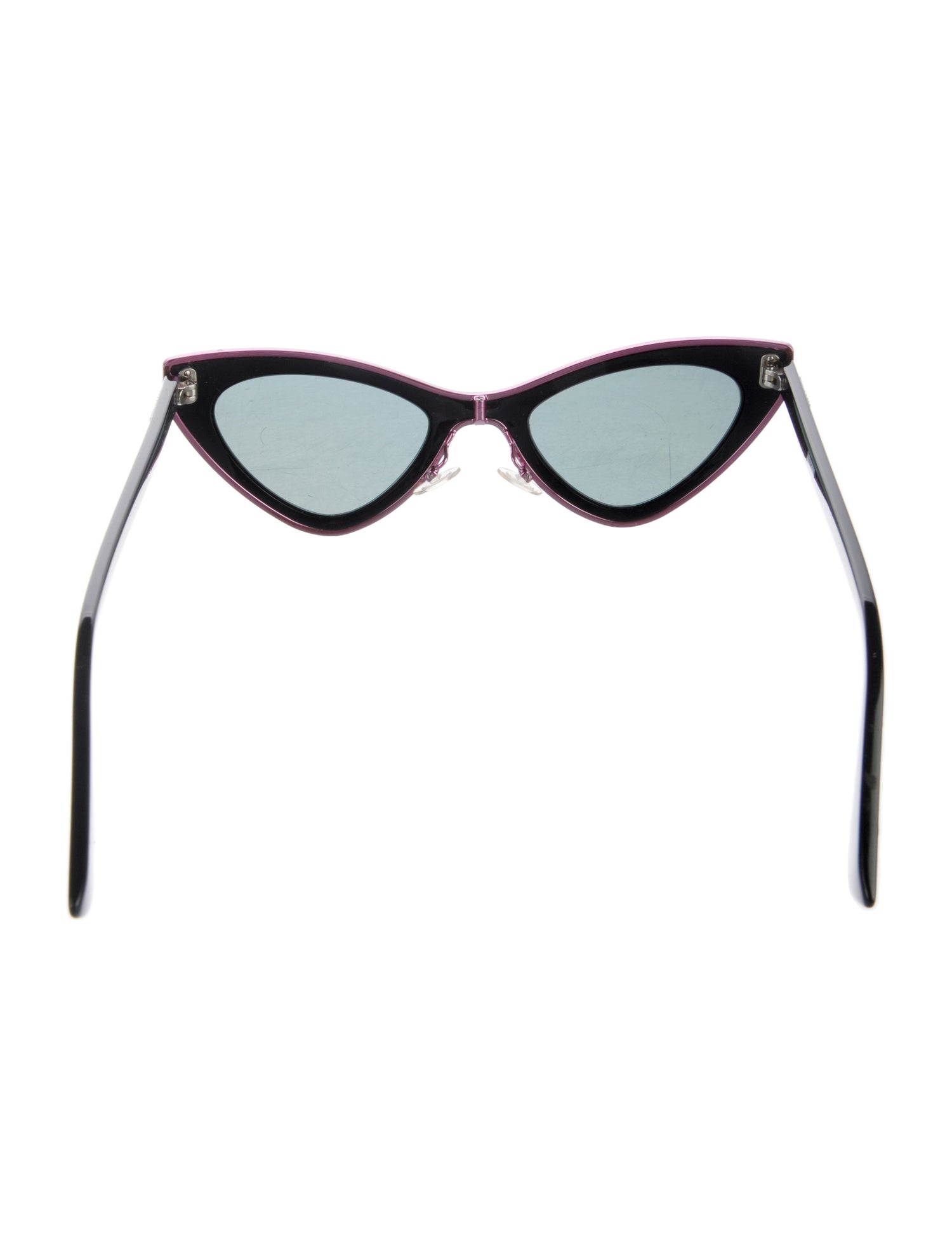 Moschino Cat-Eye Mirrored Sunglasses