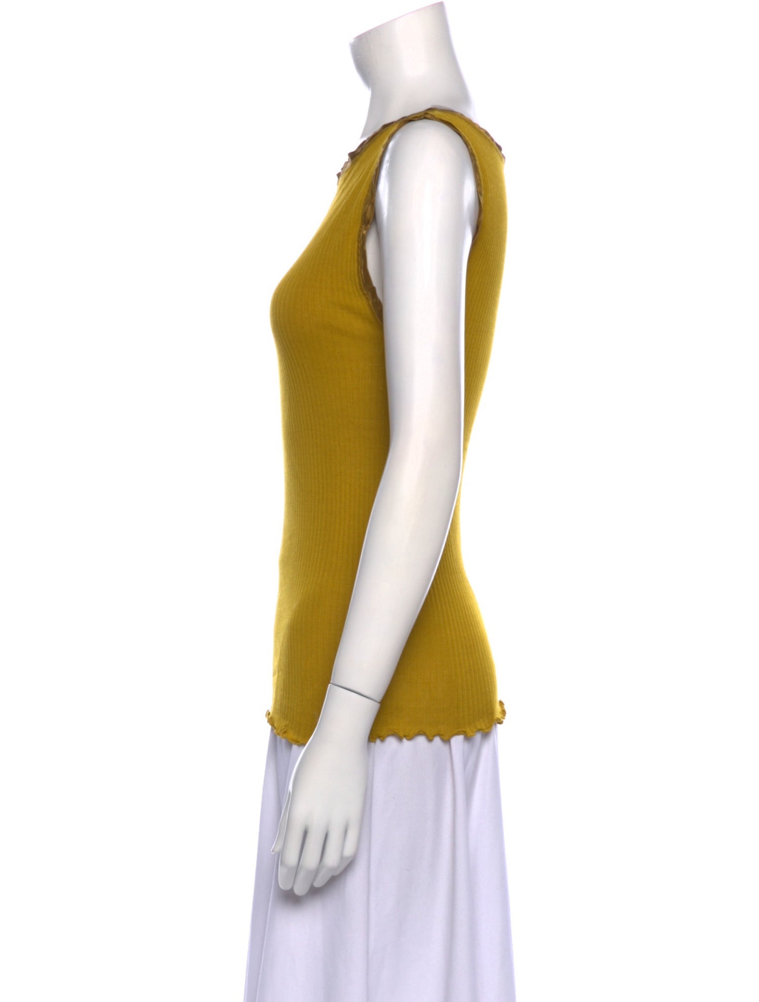 Moschino Virgin Wool Scoop Neck Top