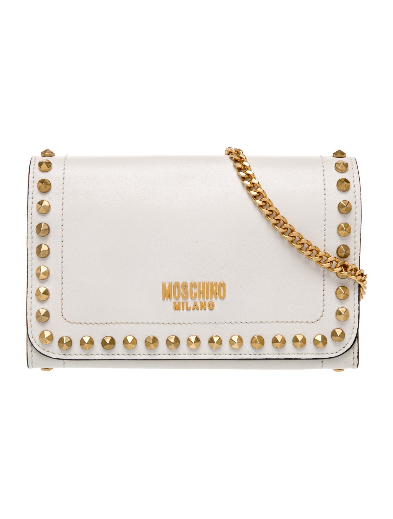 Moschino Leather Crossbody Bag