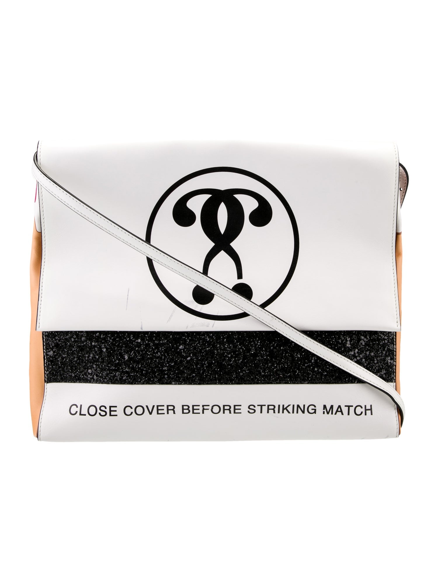 Moschino Leather Crossbody Bag