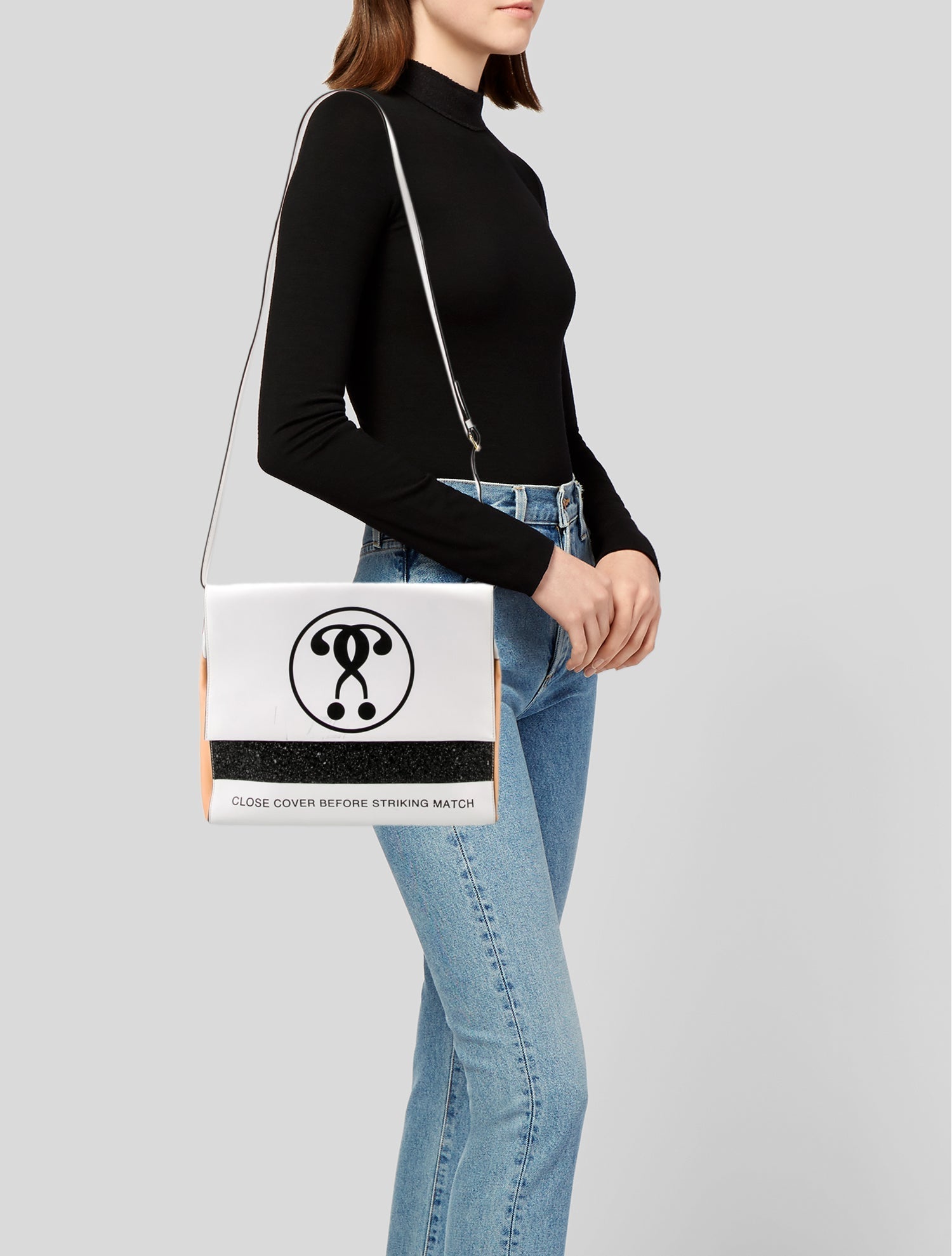 Moschino Leather Crossbody Bag