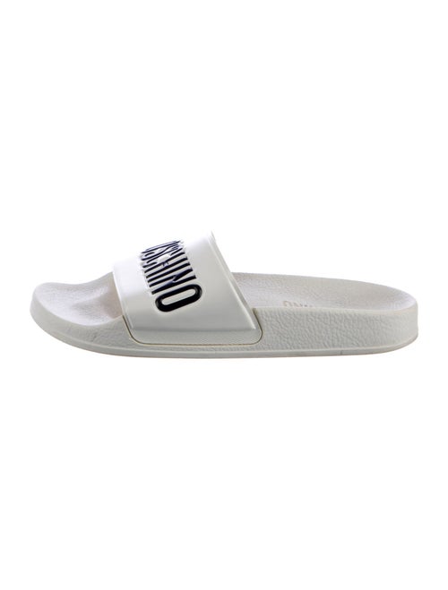 Moschino Rubber Printed Slides