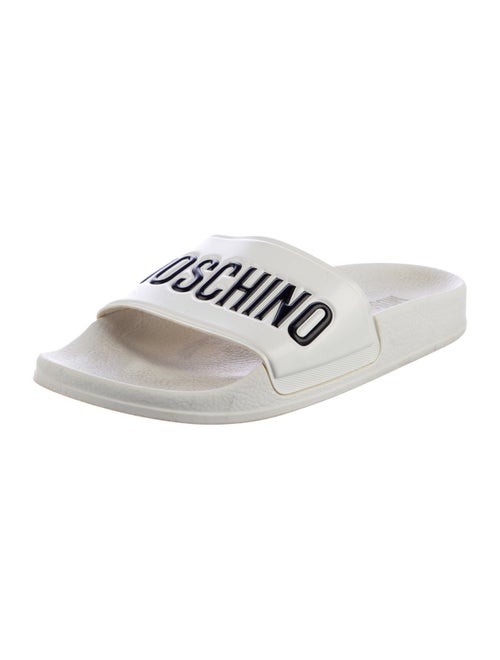 Moschino Rubber Printed Slides