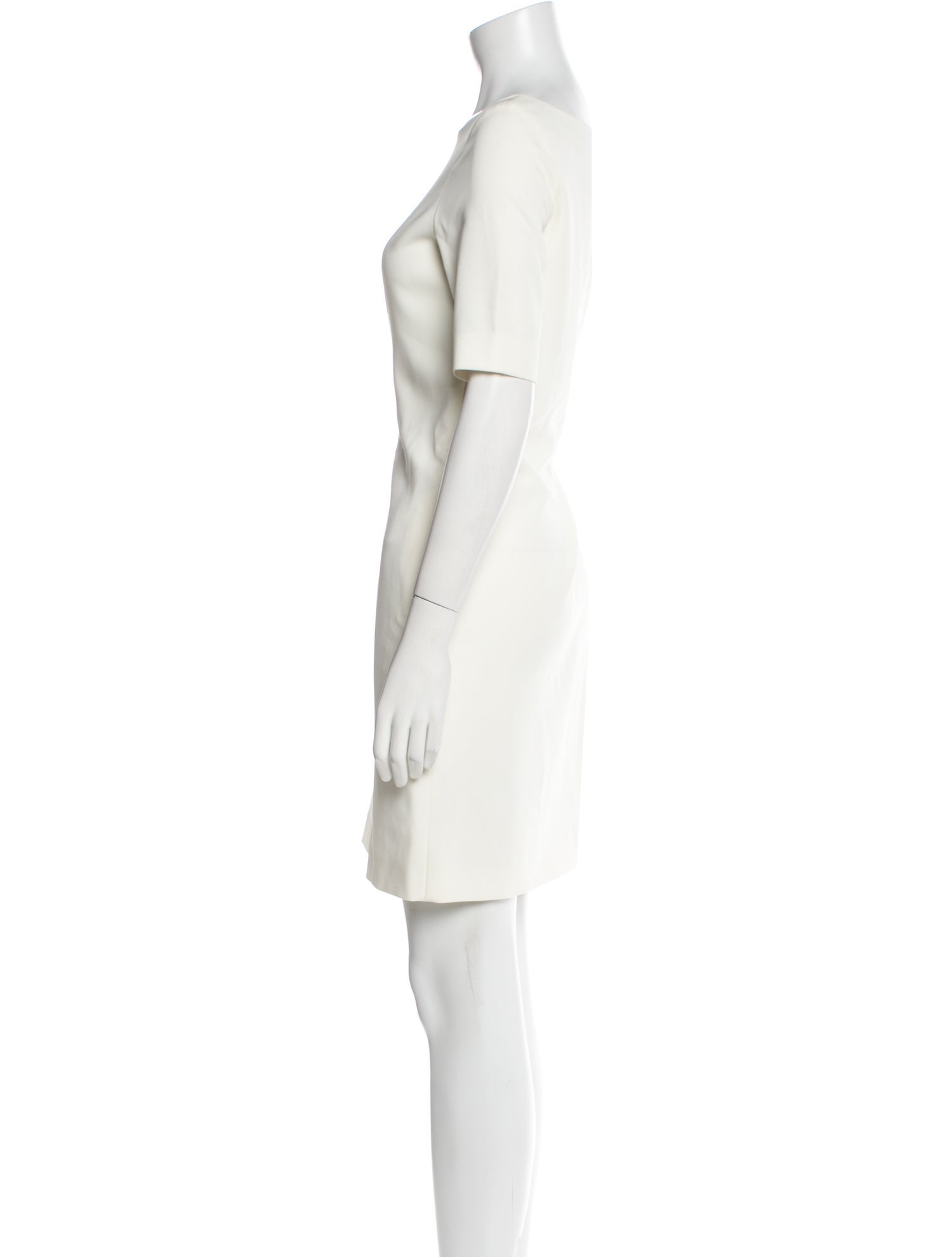 Moschino Bateau Neckline Mini Dress