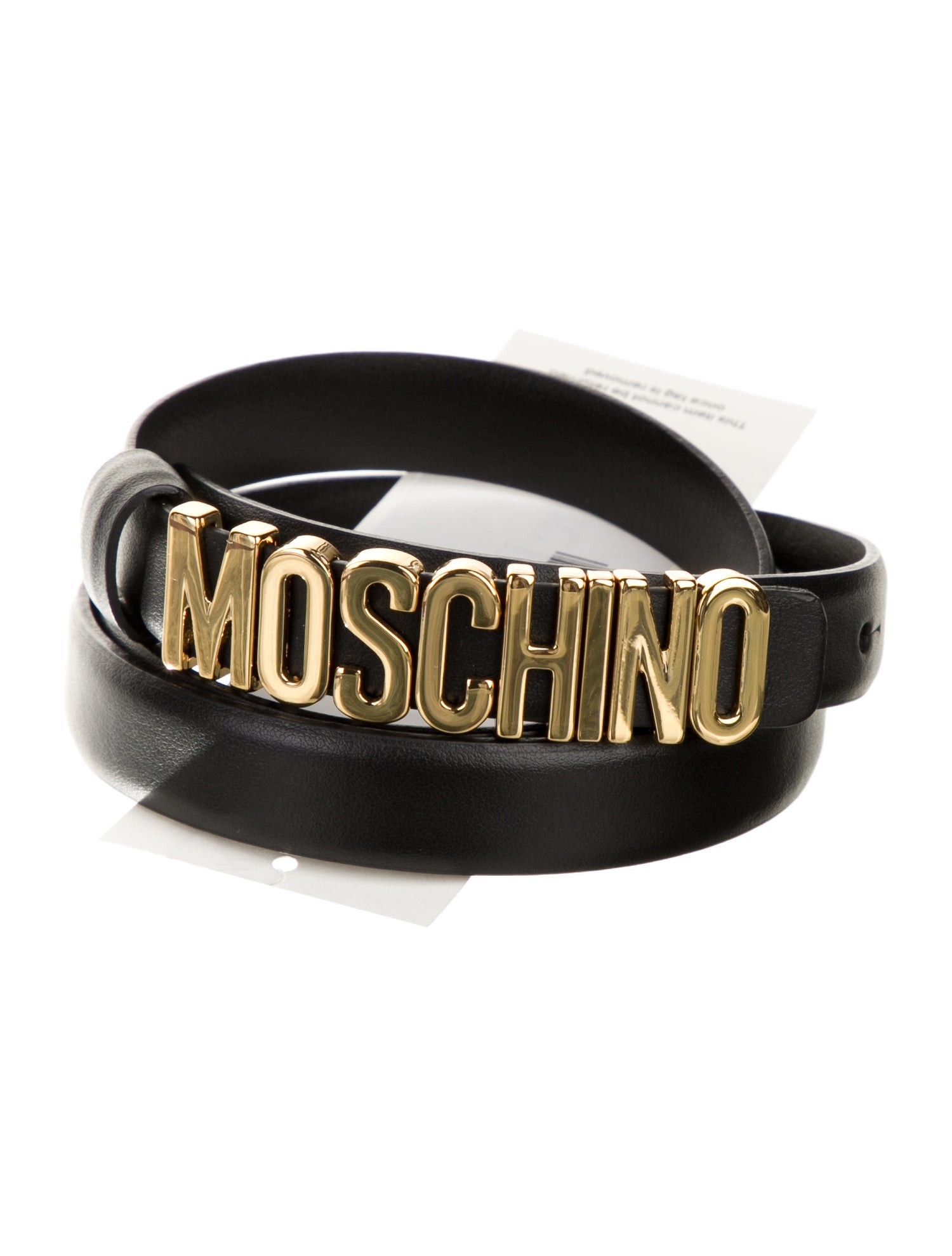 Moschino Couture thin leather belt Moschino Belts for Women | Online Sale up to 79% off | Lyst main image 2