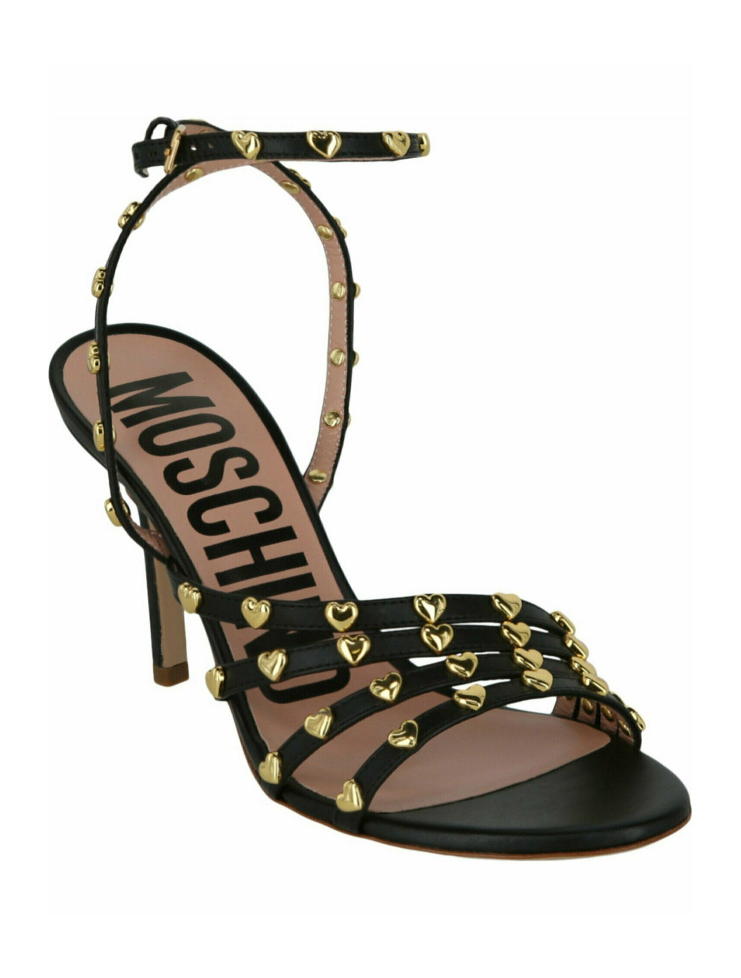 Moschino Calf Leather Sandals w/ Tags