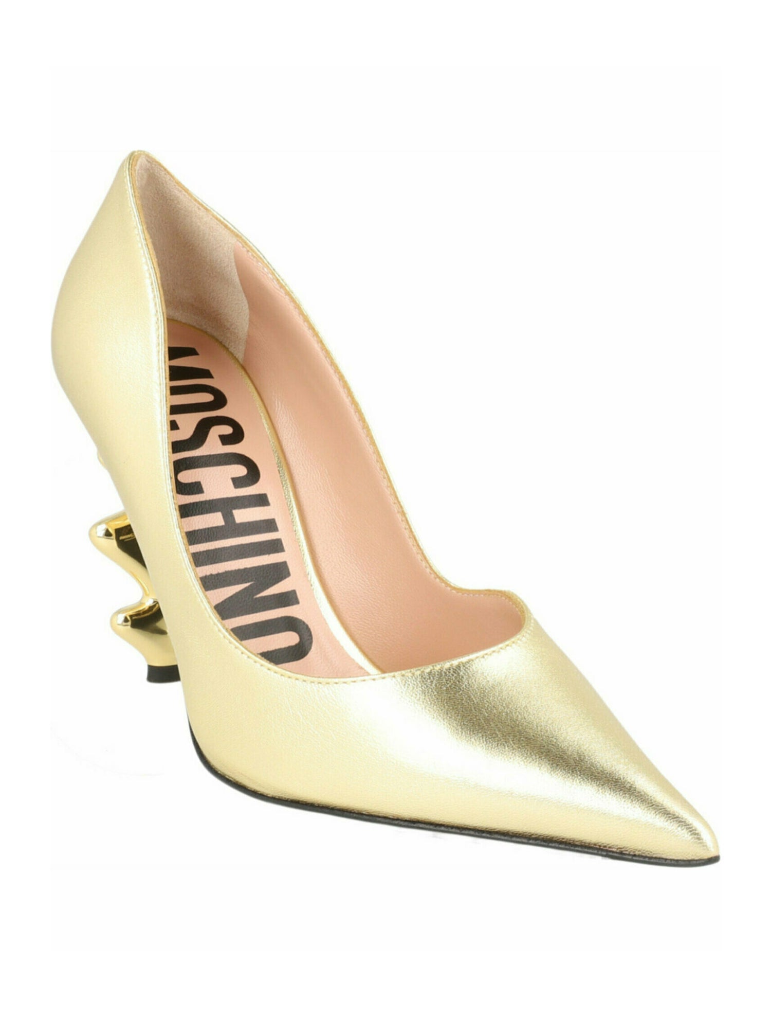 Moschino Calf Leather Pumps w/ Tags