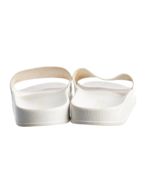 Moschino Rubber Graphic Print Slides