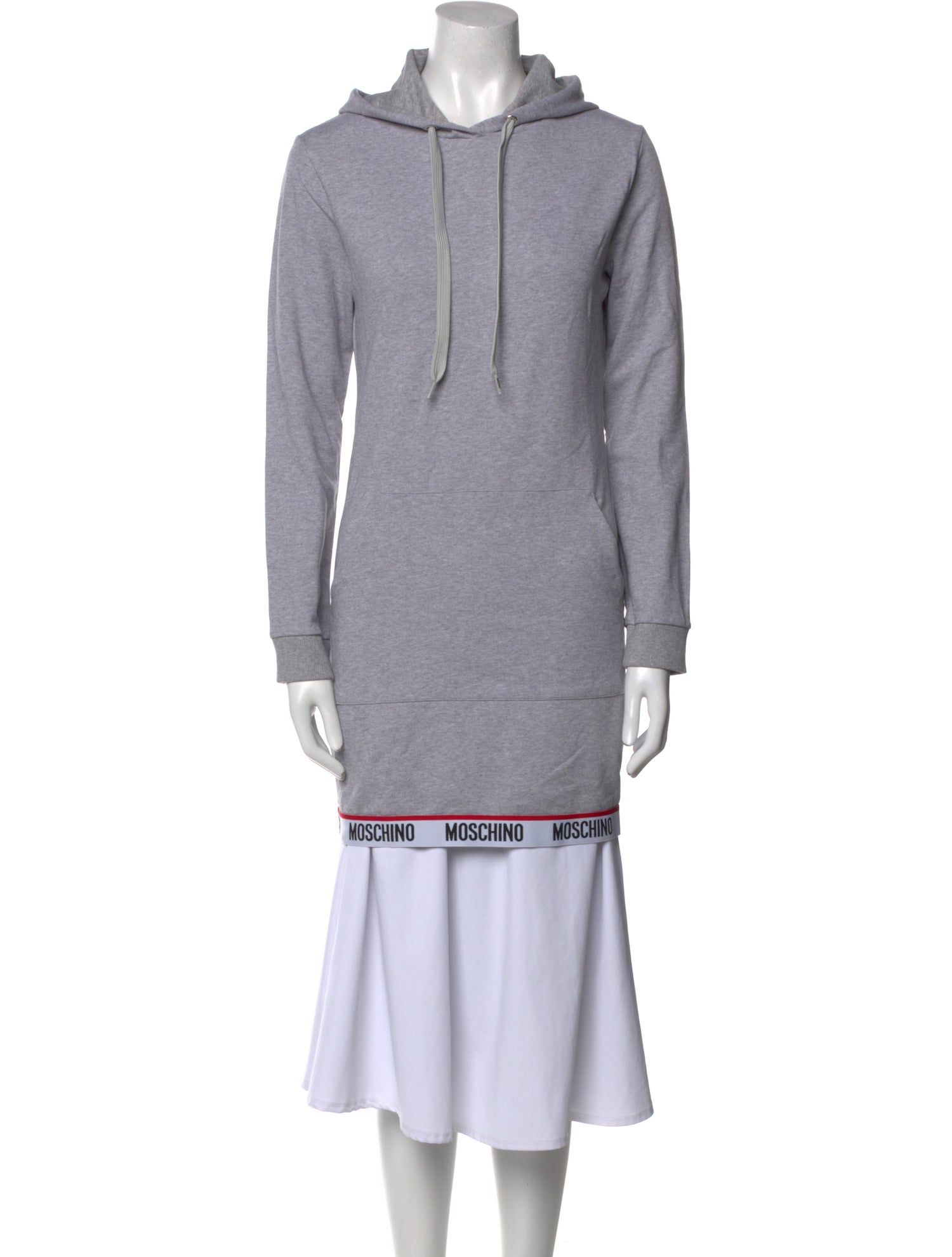 Moschino Mock Neck Long Sleeve Sweatshirt