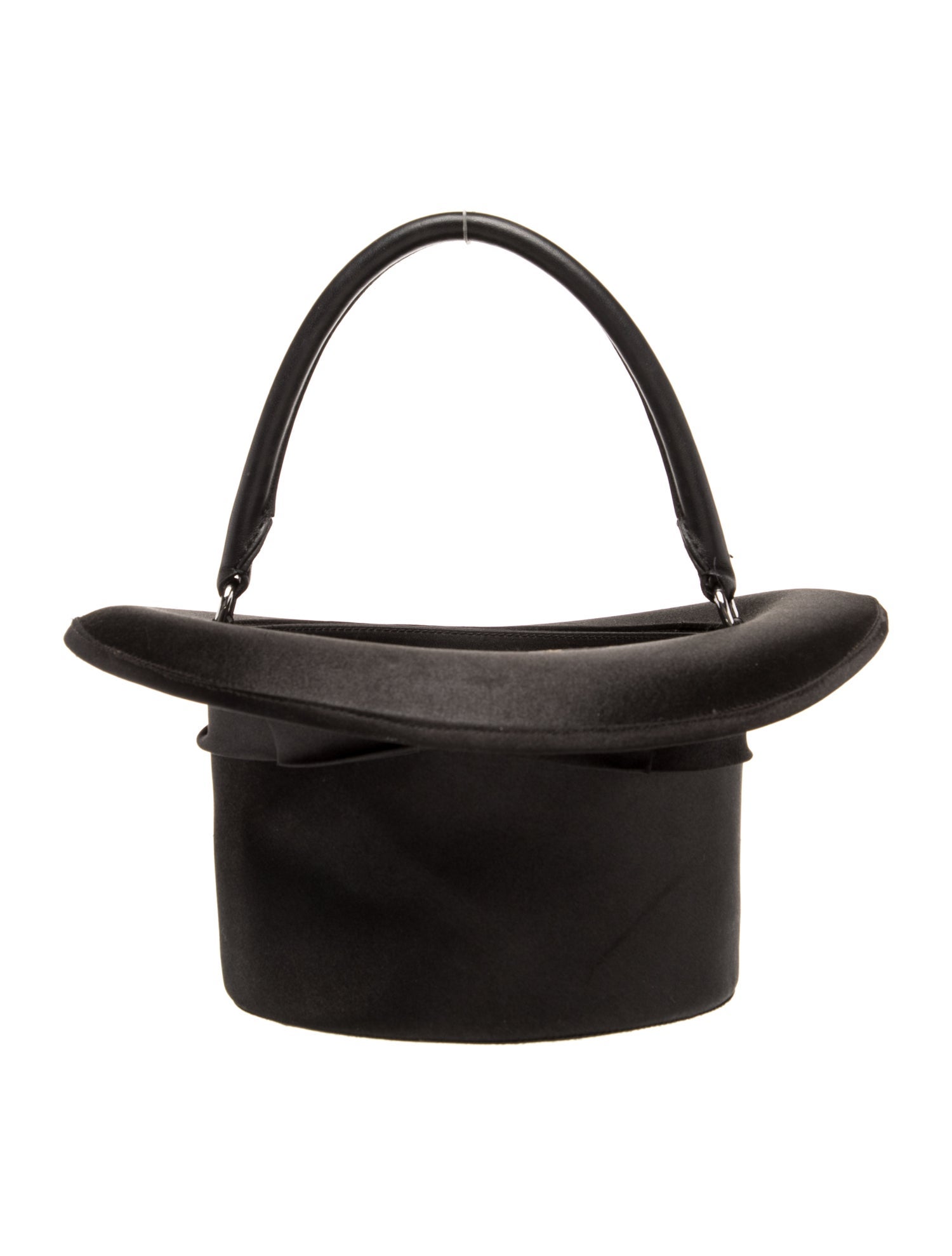 Moschino Satin Top Handle Bag