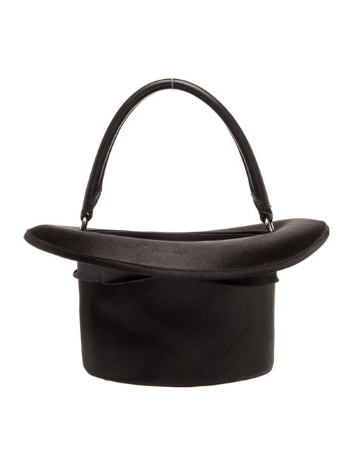 Moschino Satin Top Handle Bag