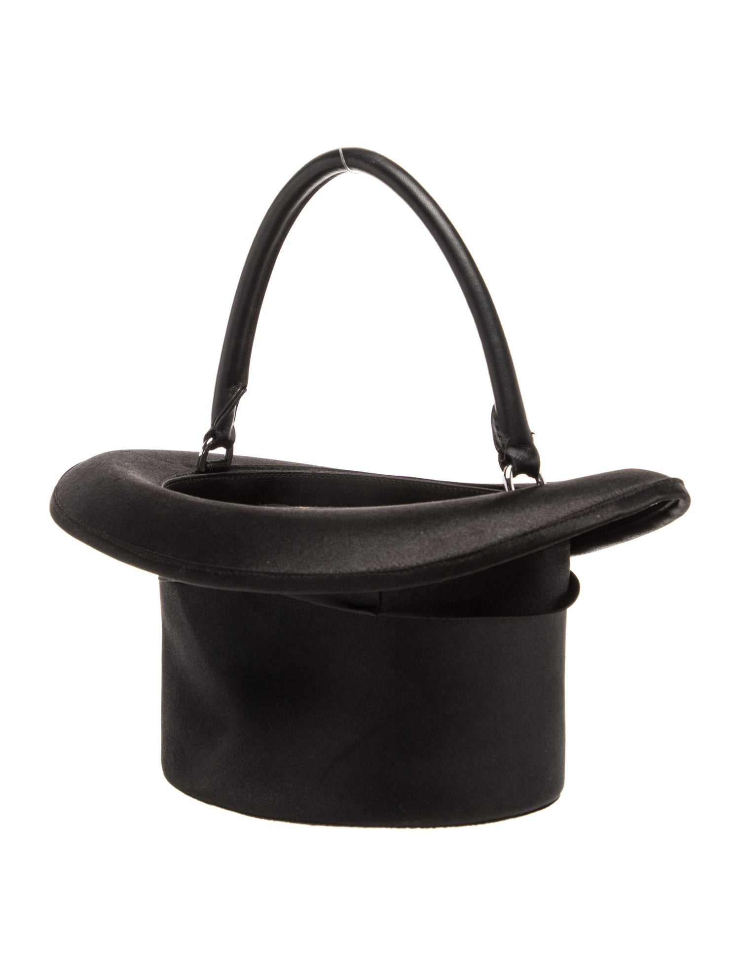 Moschino Satin Top Handle Bag