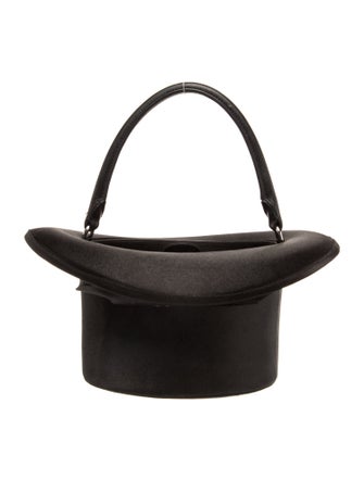 Moschino Satin Top Handle Bag