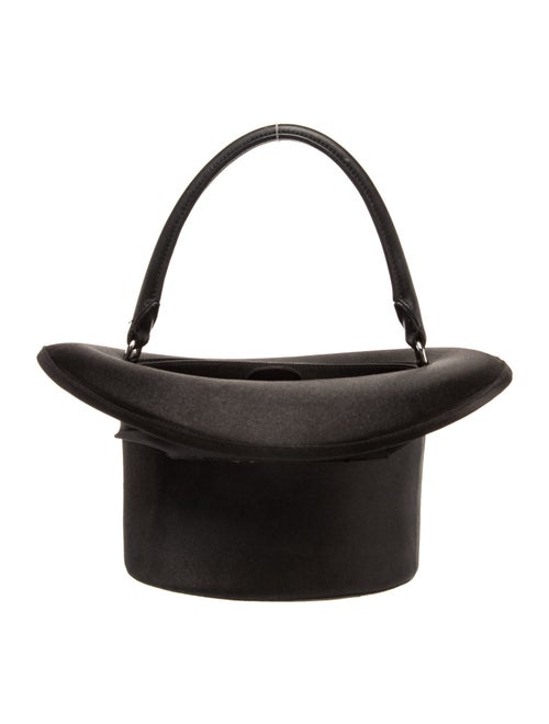 Moschino Satin Top Handle Bag