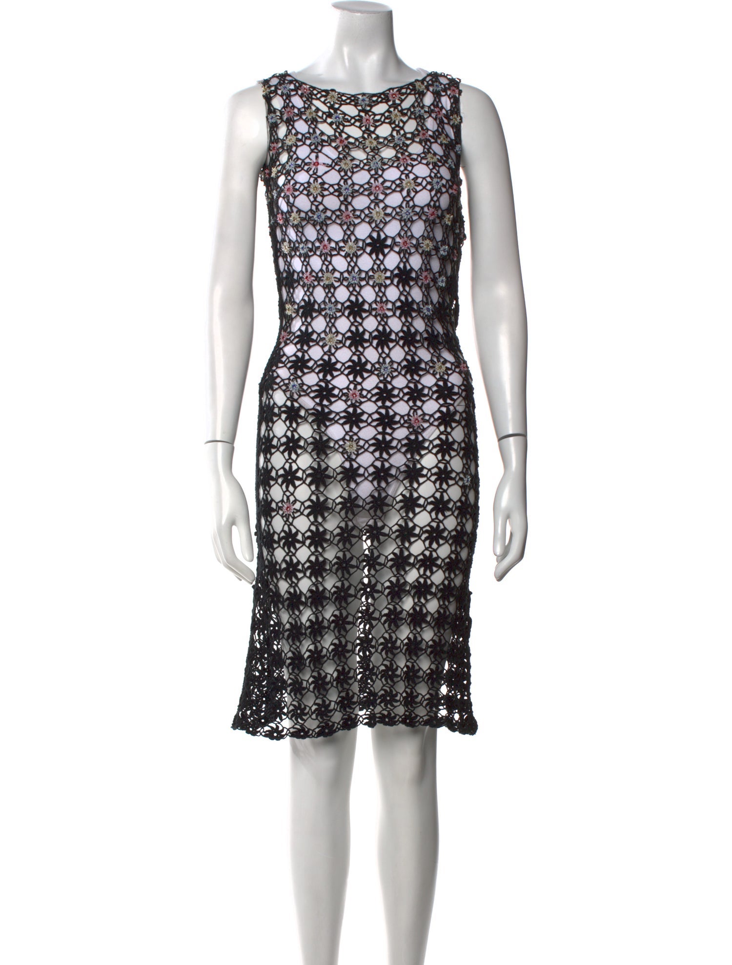 Moschino Cheap and Chic Vintage Knee-Length Dress