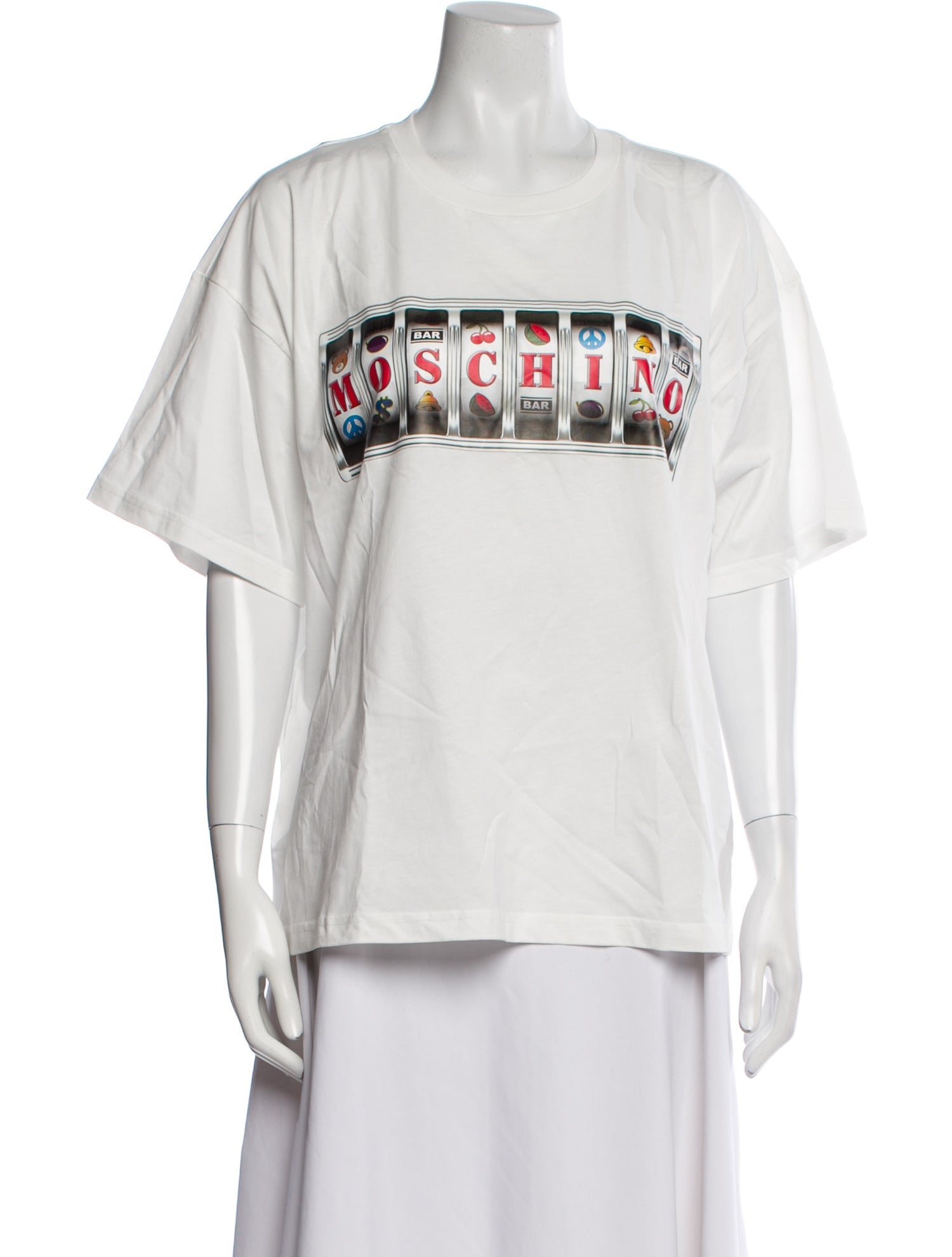 Moschino Couture Graphic Print Crew Neck T-Shirt