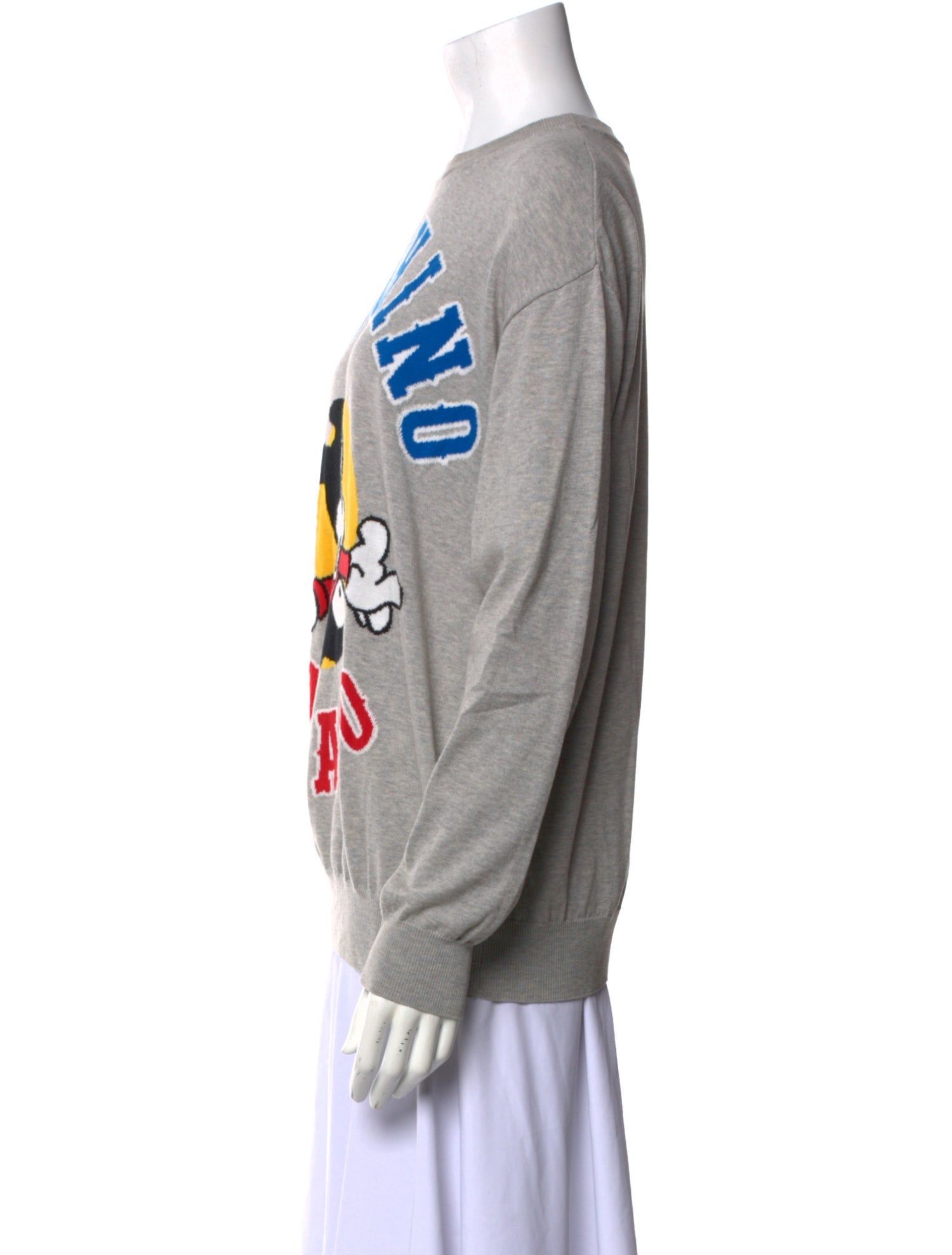 Moschino Couture Graphic Print Crew Neck Sweatshirt