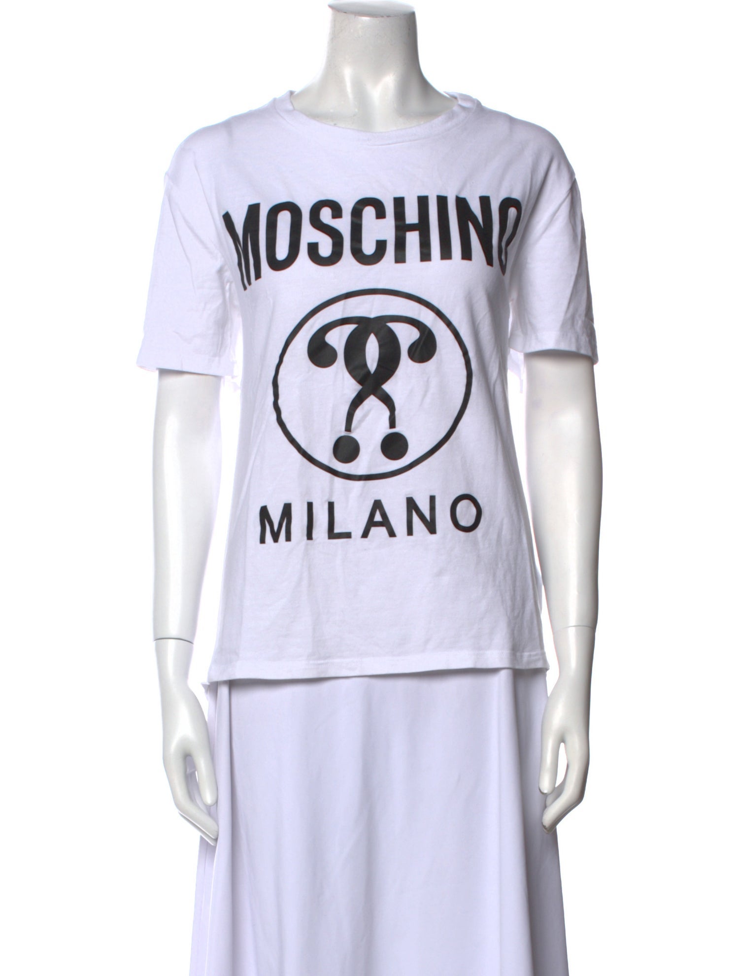 Moschino Couture Graphic Print Crew Neck T-Shirt