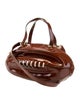 Moschino Patent Leather Top Handle Bag
