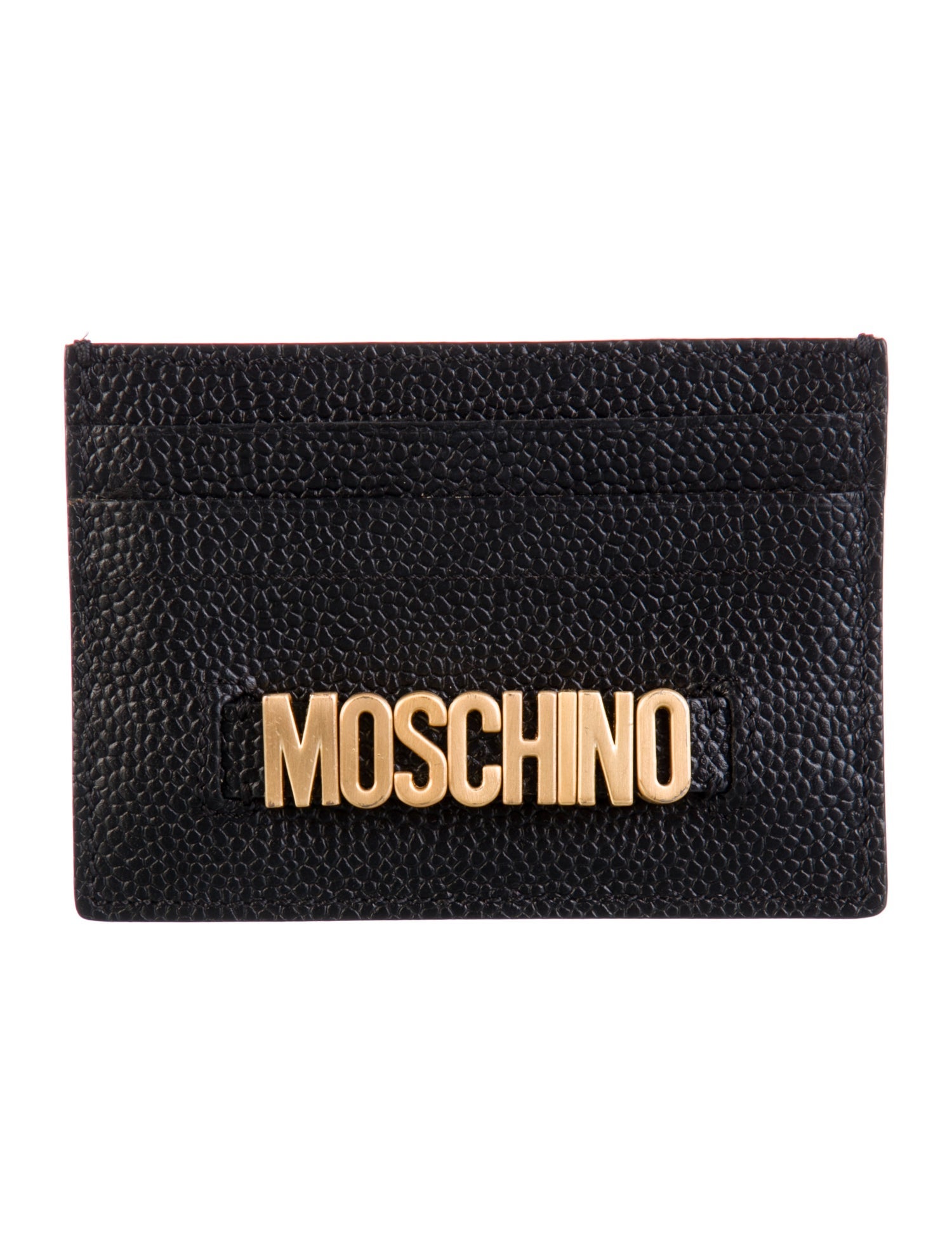 Moschino Leather Card Holder