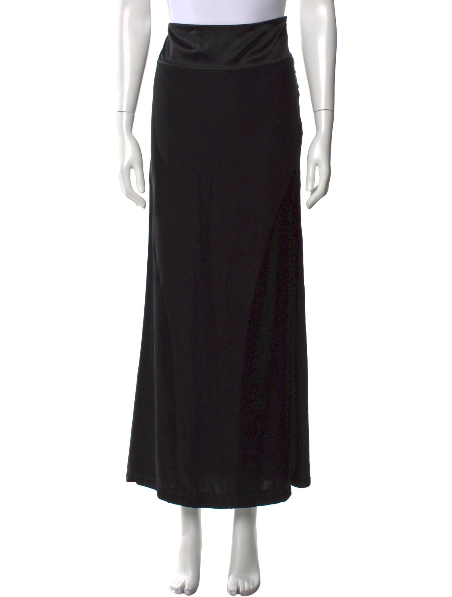 Moschino Silk Long Skirt