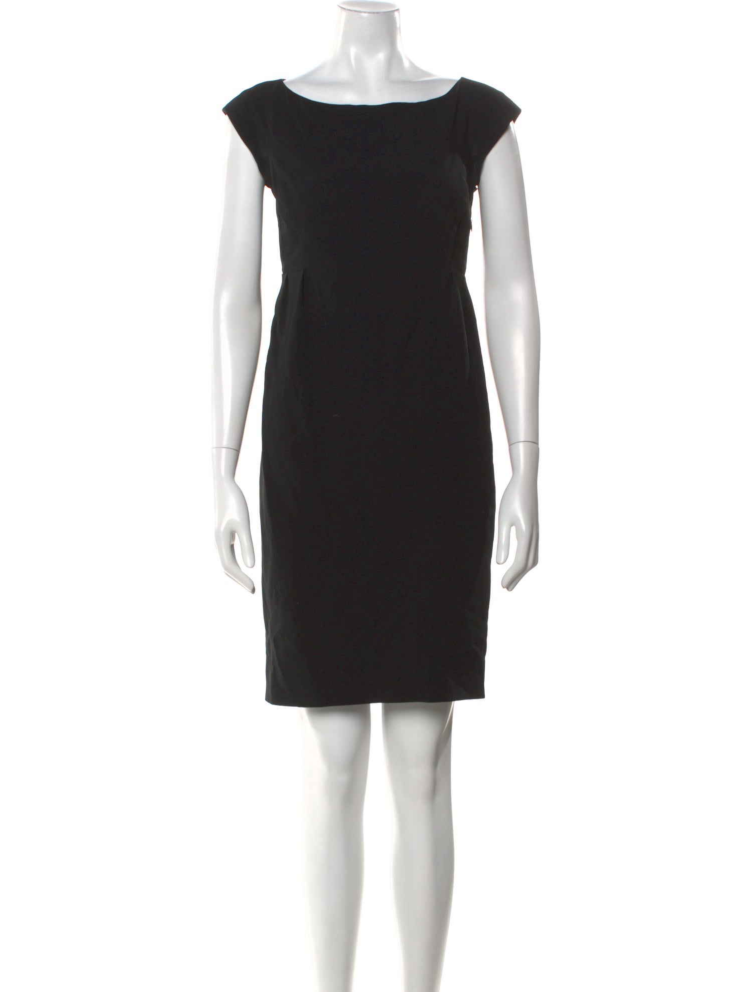 Moschino Bateau Neckline Mini Dress