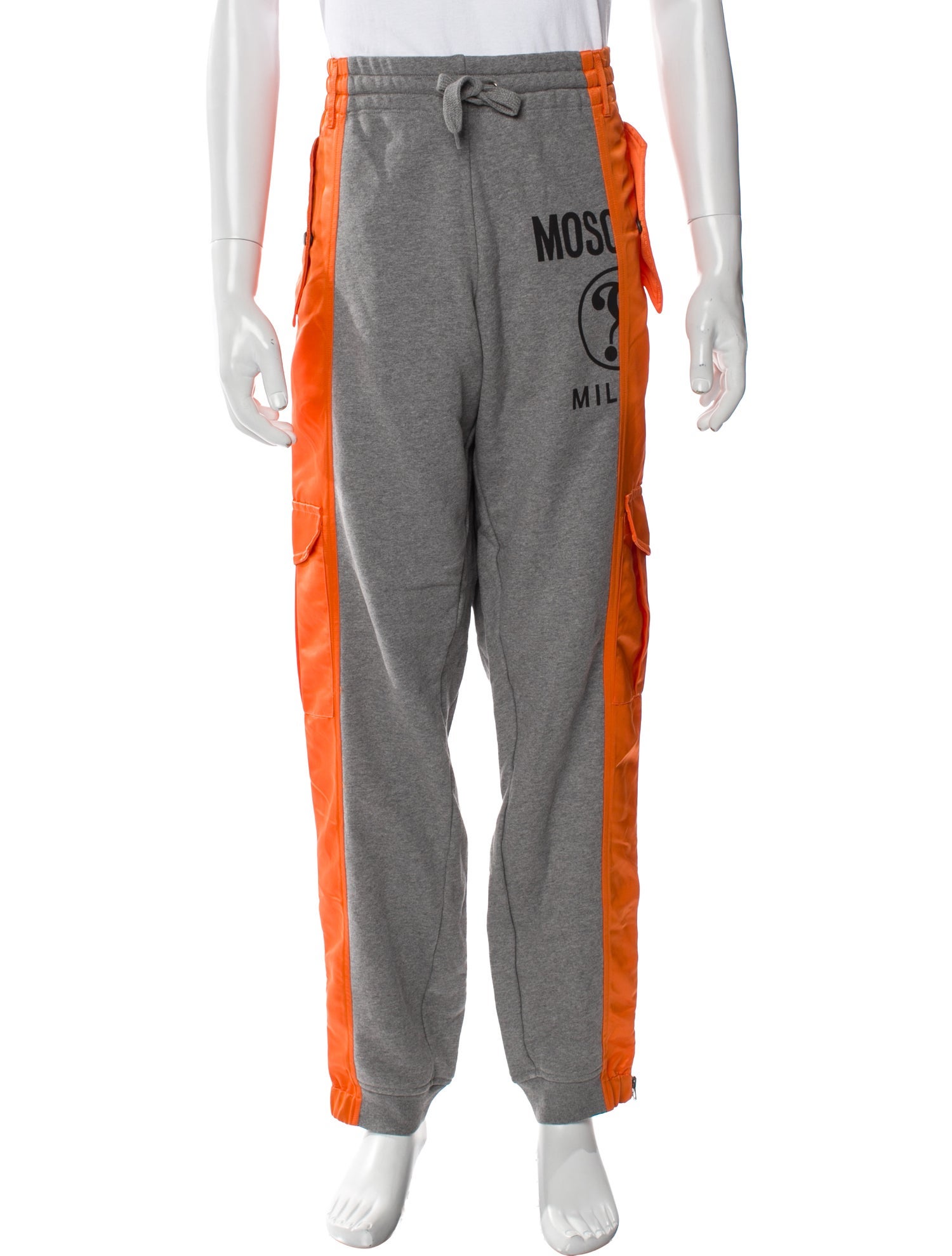 Moschino Colorblock Pattern Joggers w/ Tags