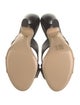 Moschino Leather Slides