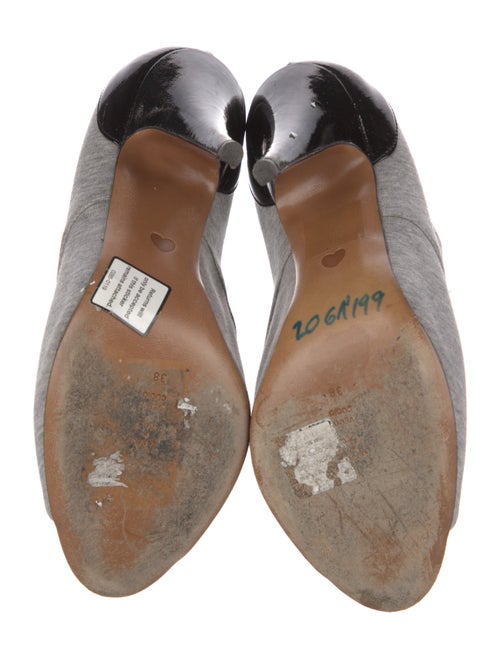 Moschino Colorblock Pattern Pumps