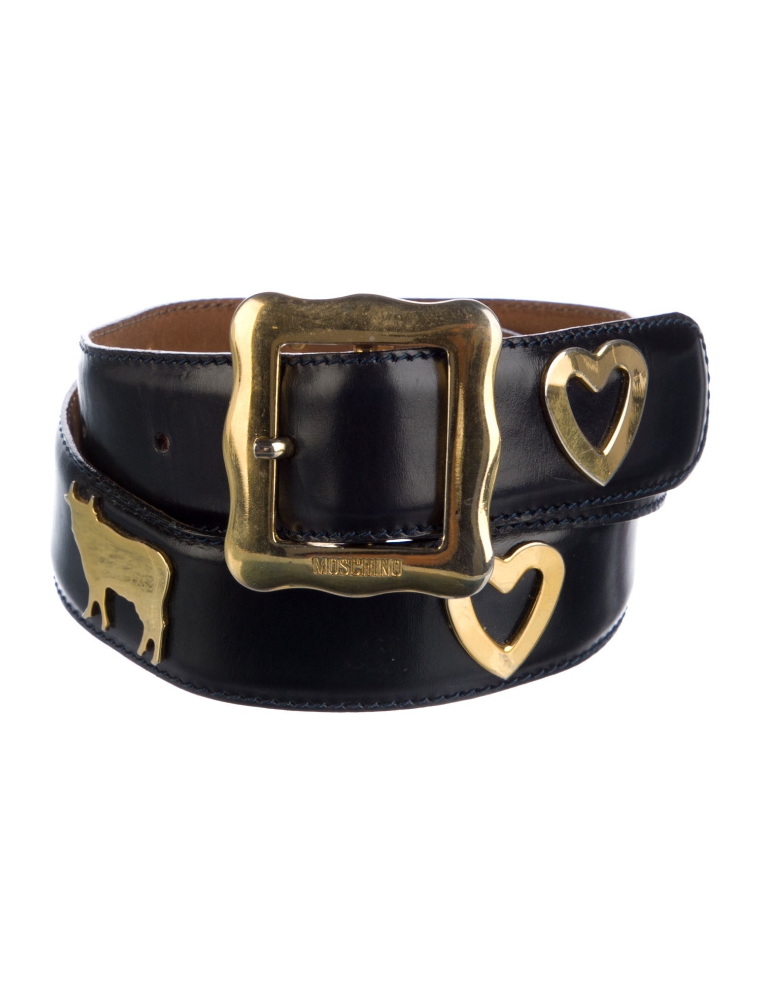 Moschino Leather Belt