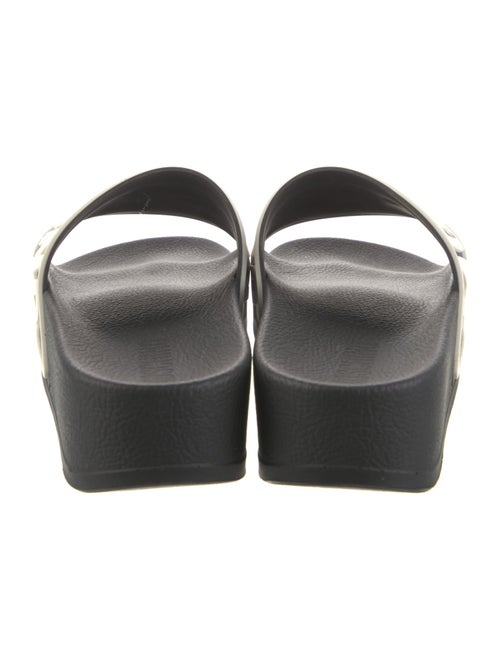 Moschino Rubber Printed Slides