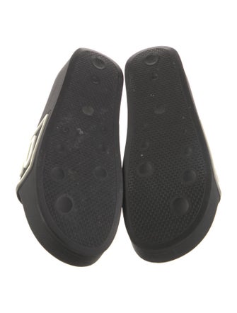 Moschino Rubber Printed Slides