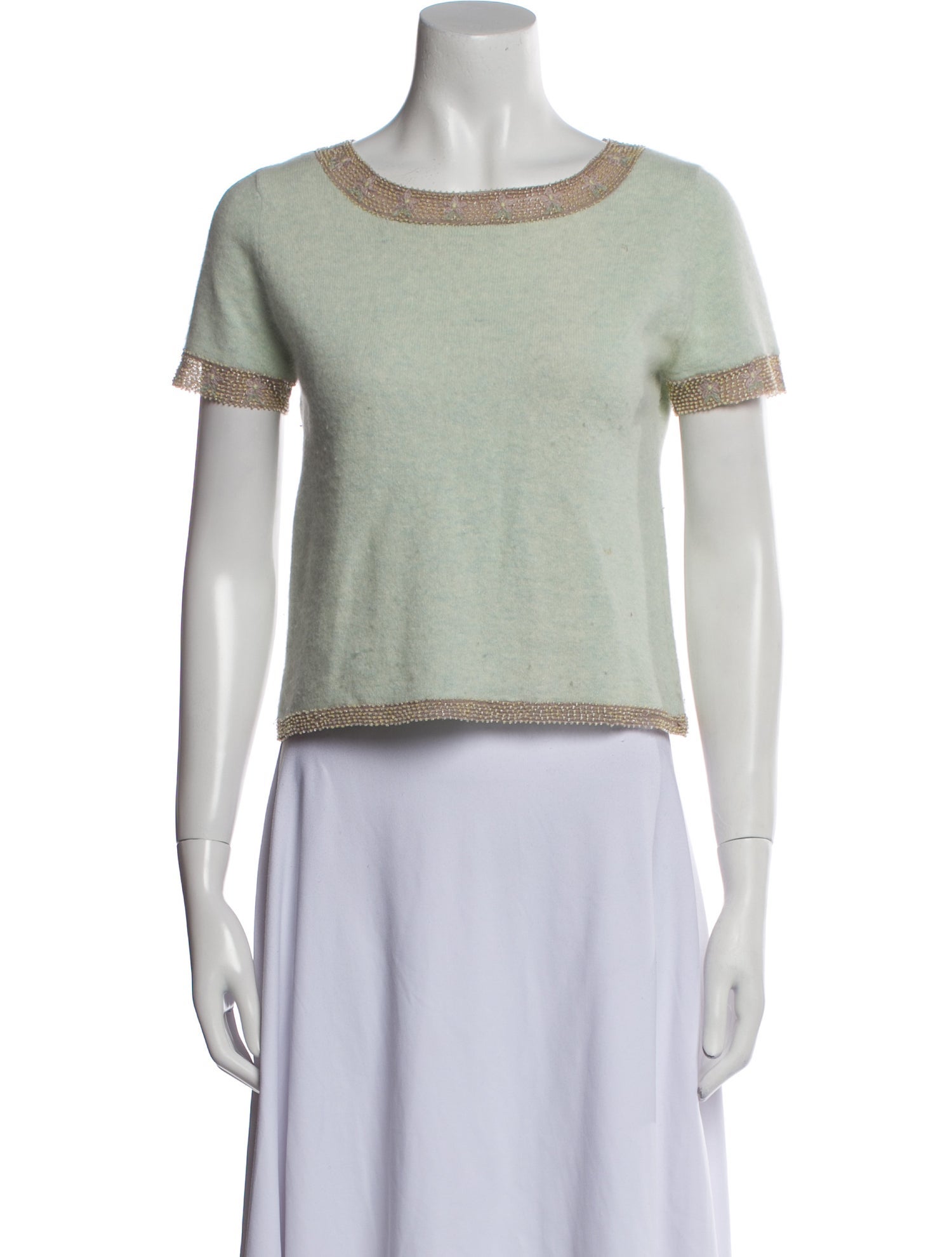 Moschino Wool Crew Neck Sweater