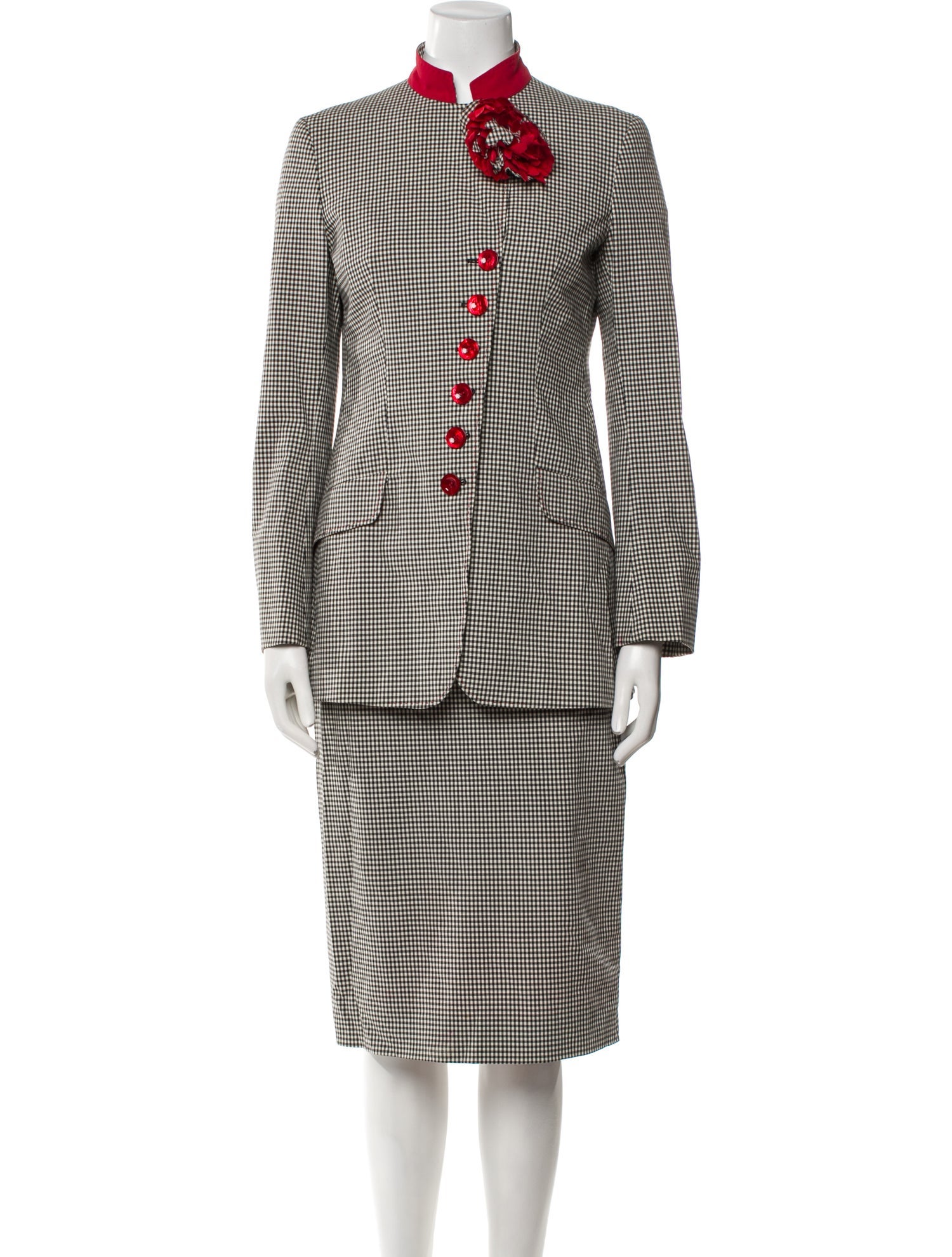 Moschino Vintage Late 2000's - Early 2010's Skirt Suit