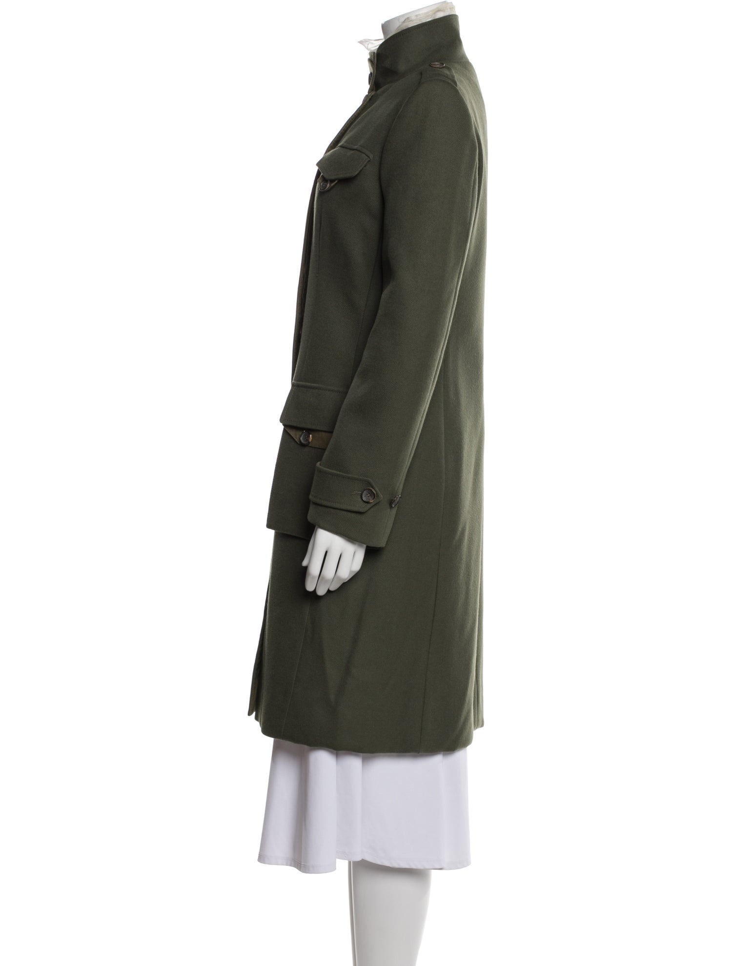 Moschino Wool Trench Coat