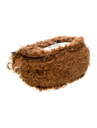 Moschino Faux Fur Messenger Bag