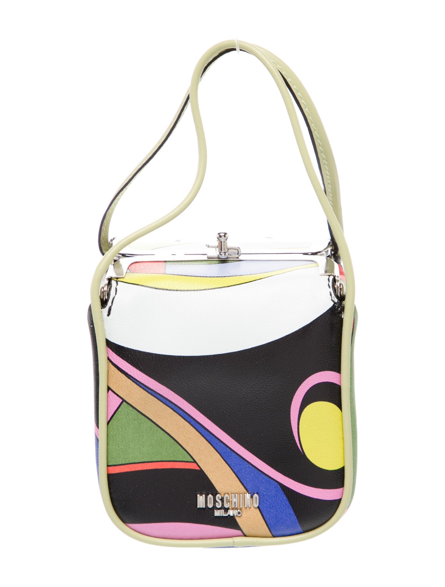 Moschino Leather Bucket Bag