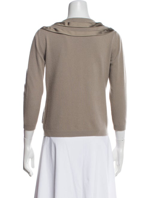 Moschino Virgin Wool Scoop Neck Sweater