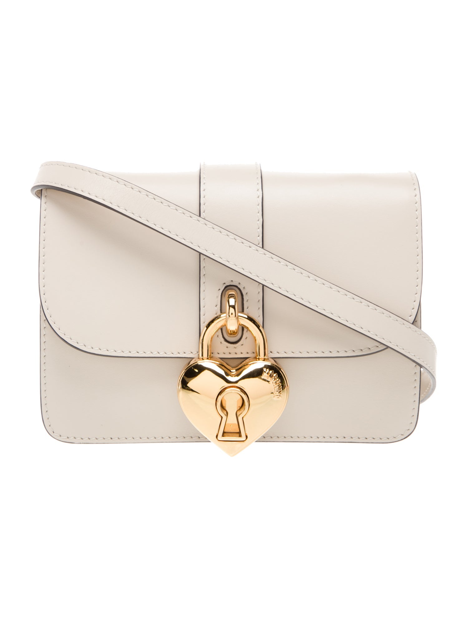 Moschino Couture Leather Crossbody Bag