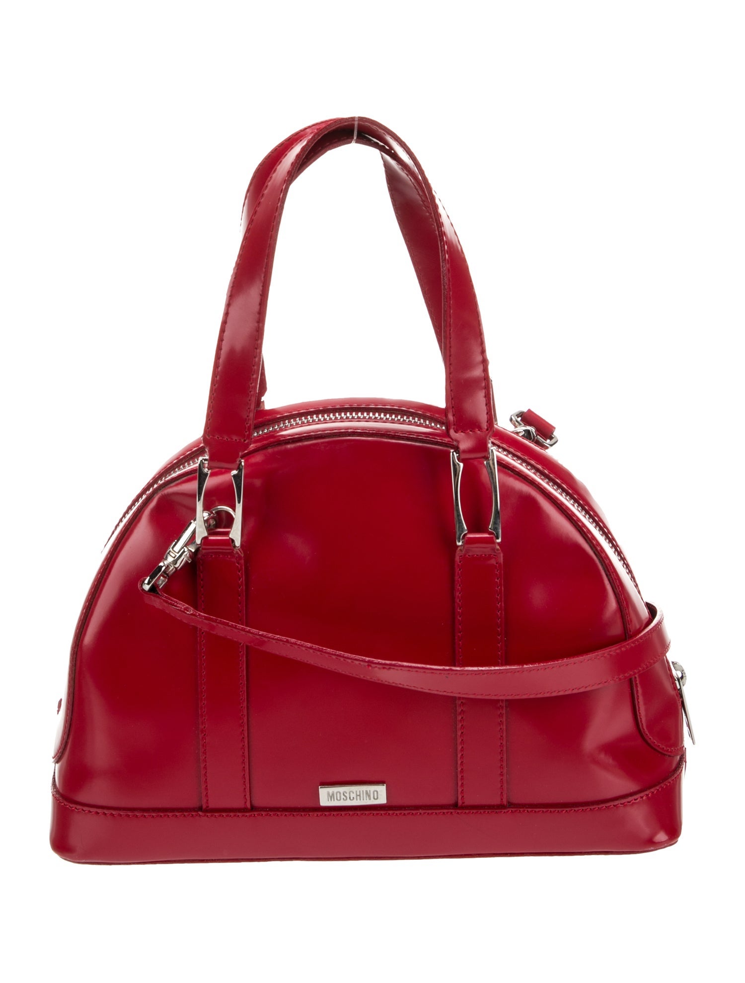 Moschino Leather Shoulder Bag