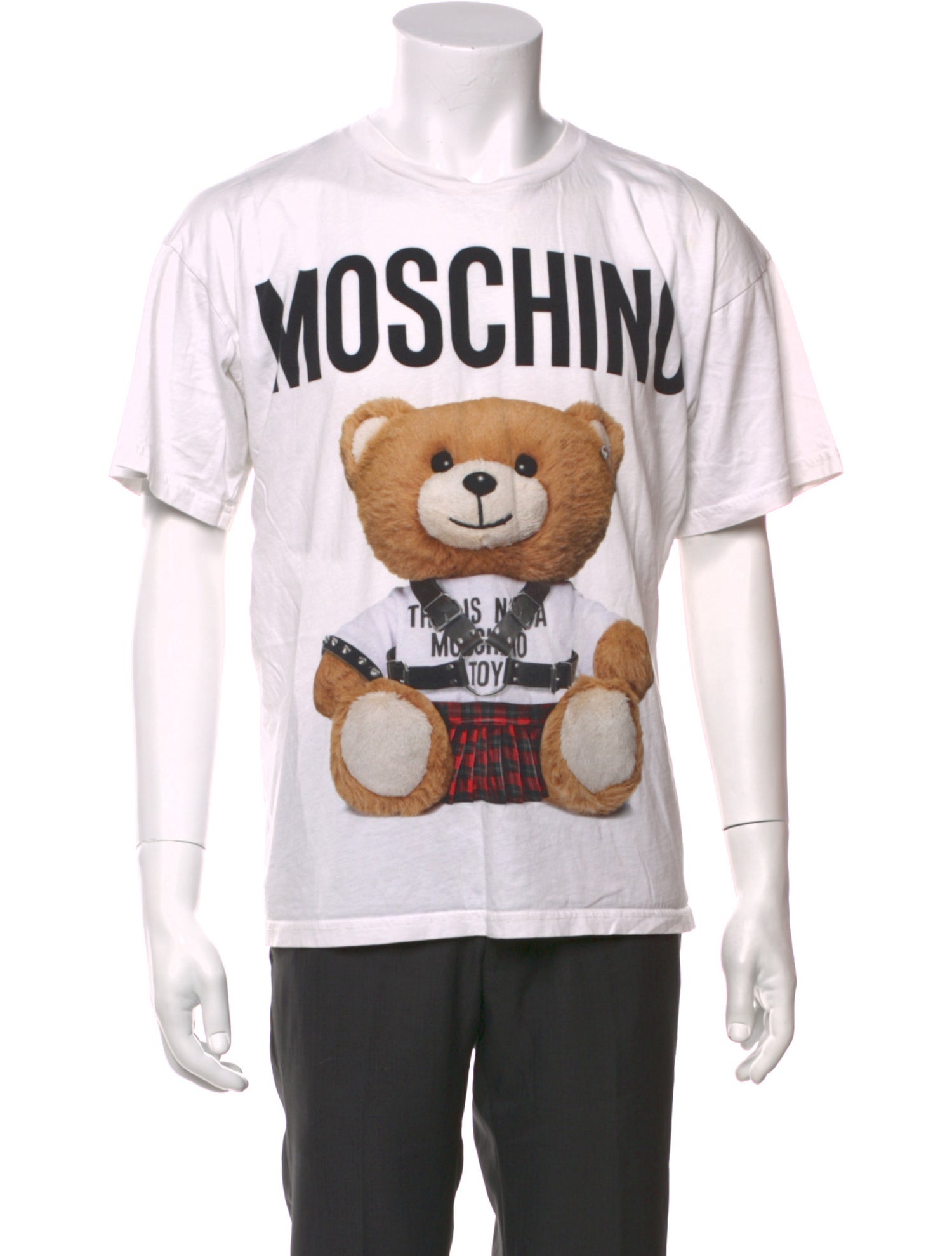Moschino Graphic Print Crew Neck T-Shirt